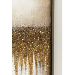 Dipinto ad acrilico Abstract Fields 100x200cm