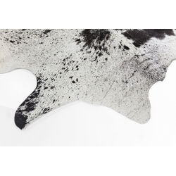 Alfombra Hide negro-blanco 219x242cm