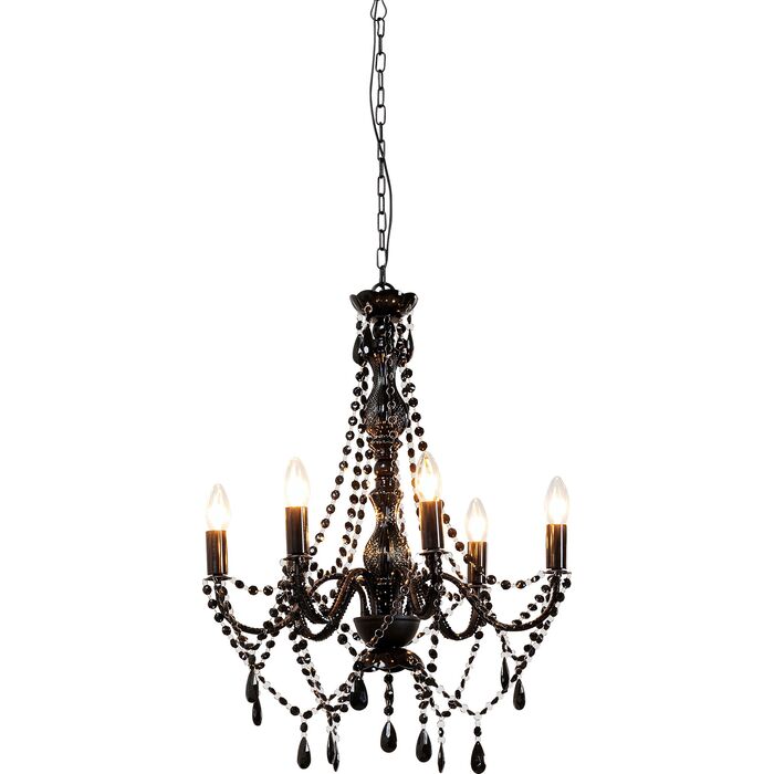 Pendant Lamp Starlight Black 6-Branched - KARE Georgia