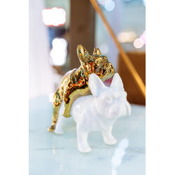 64626 - Figurine décorative Love Dogs l'or