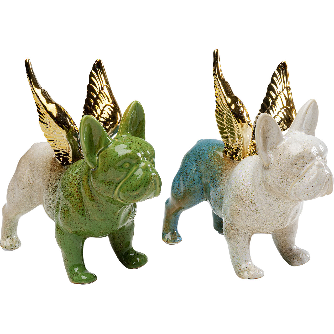 [64638] Figura decorativa Angel Wings Dog varios