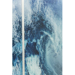 Tableau en verre Triptychon Wave (3/Set)