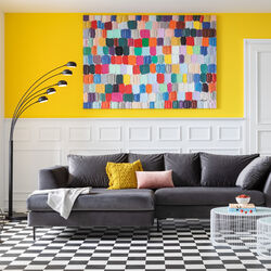 Quadro Touched Colorful Dots 200x140cm