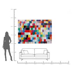 Quadro Touched Colorful Dots 200x140cm