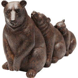 Figura deco Relaxed Bear Family