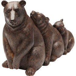 Deko Figur Relaxed Bear Family