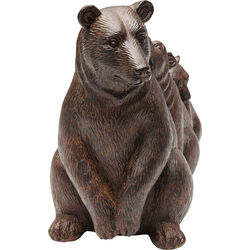 Figura deco Relaxed Bear Family