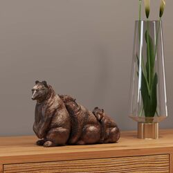 Deco Figurine Relaxed Bear Family