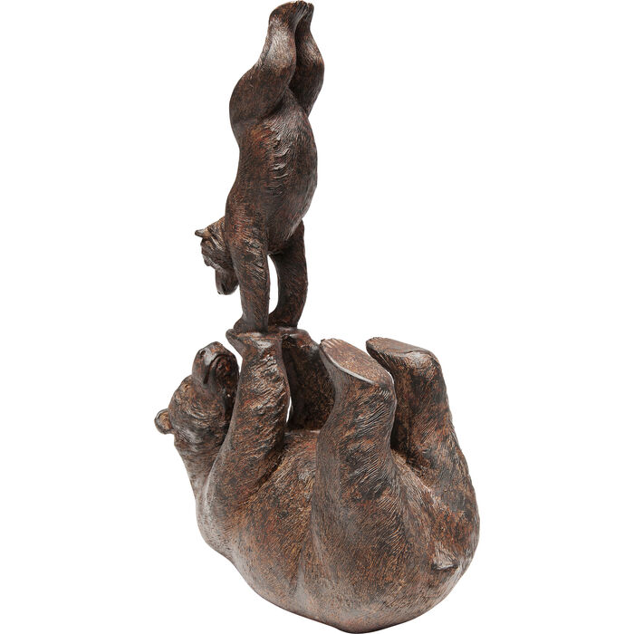 Deko Figur Artistic Bears Handstand