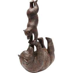 Deko Figur Artistic Bears Handstand