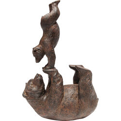 Deko Figur Artistic Bears Handstand