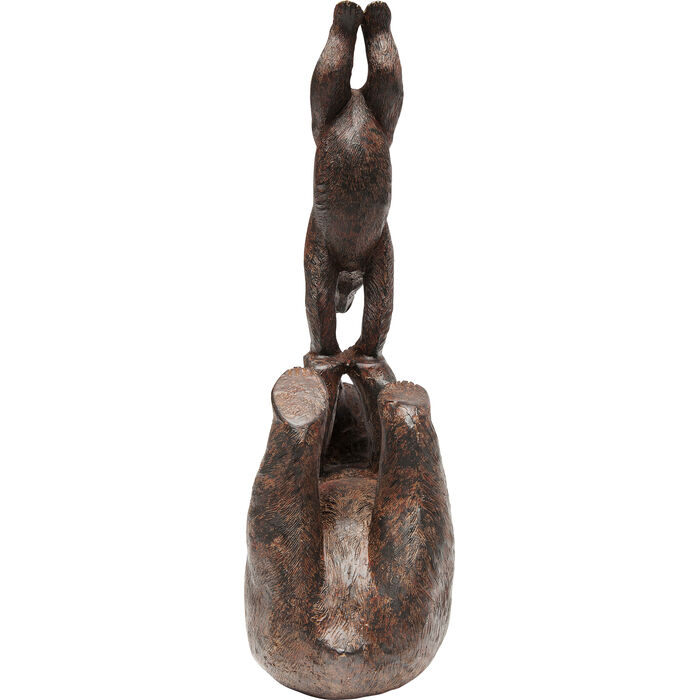 Deko Figur Artistic Bears Handstand
