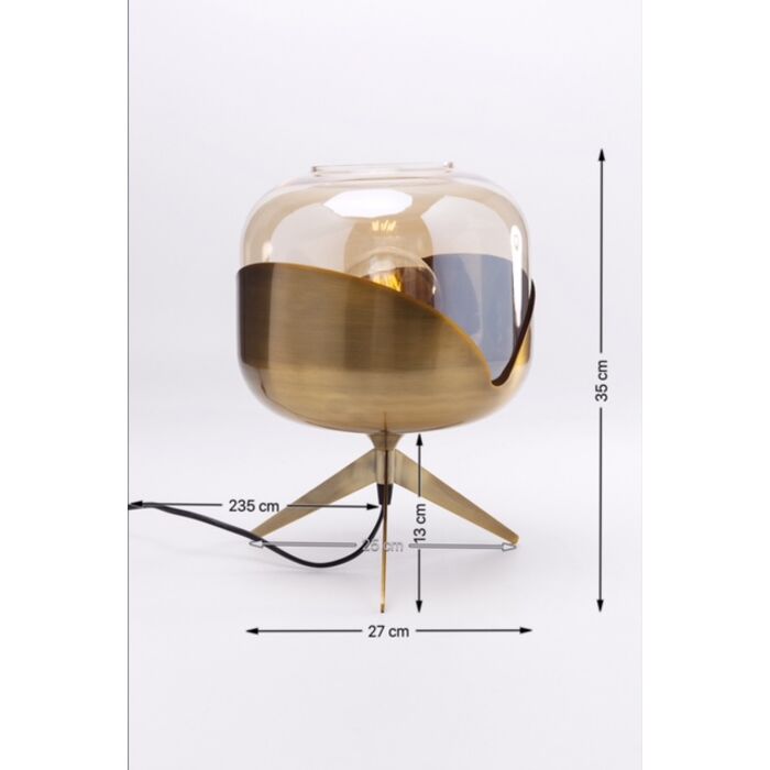Tischleuchte Golden Goblet Ball 35cm