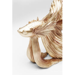 Figurine décorative Betta Fish doré petit