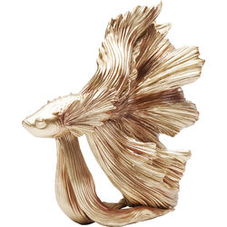 Figurine décorative Betta Fish doré petit