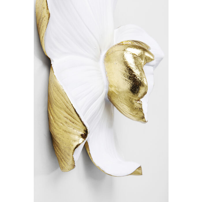 Wandschmuck Orchid Weiß 24x25cm