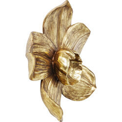 Decorazione da parete Orchid oro 44cm