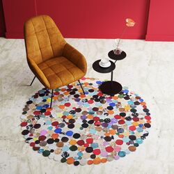 69825 - Carpet Circle Multi Ø150cm