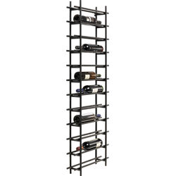 Wine Shelf Cape Town Black 45x136cm