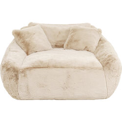 Loveseat Mika Cream 156cm (2-part)