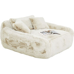 Loveseat Mika Creme 156cm (4-tlg.)