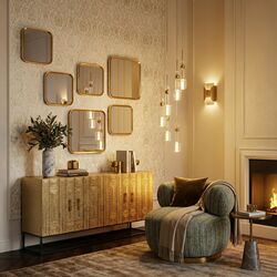 70021 - Wandspiegel Vincenza 43x43cm