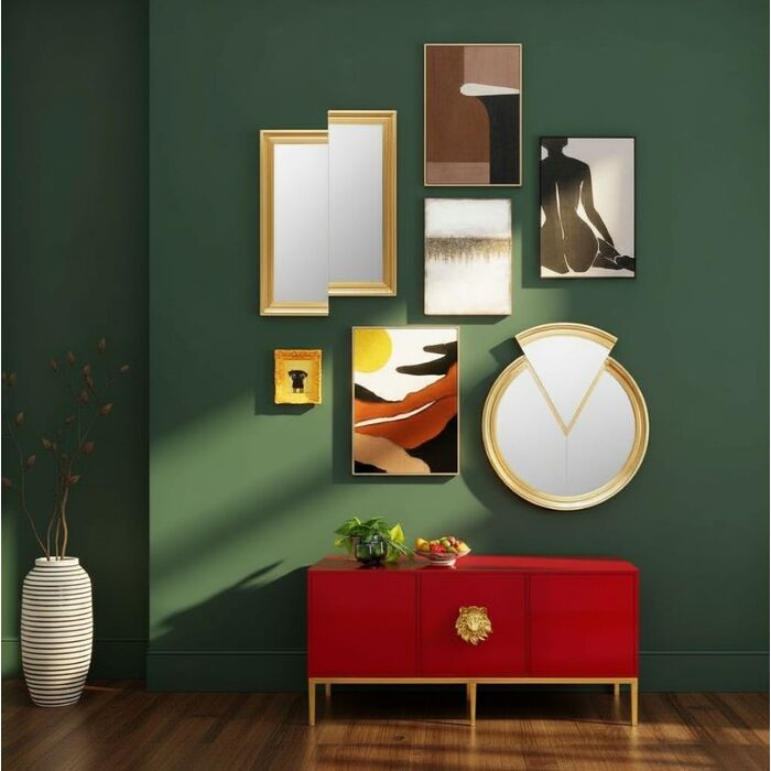 Wandspiegel Double Vision Piece 112x100cm