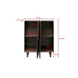 Highboard Divine 110x137cm