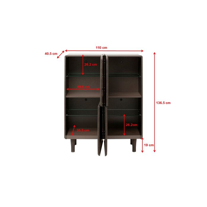 Highboard Divine 110x137cm