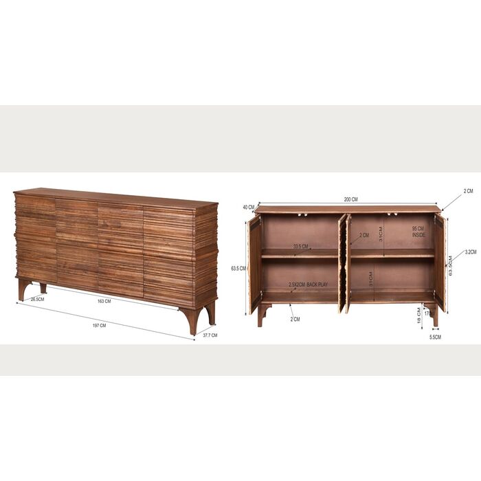 Sideboard Santos 200x85cm