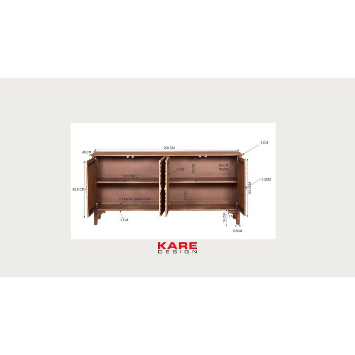 Sideboard Santos 200x85cm