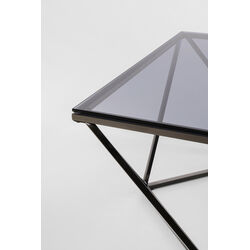 Couchtisch Cristallo Graphit 80x80cm