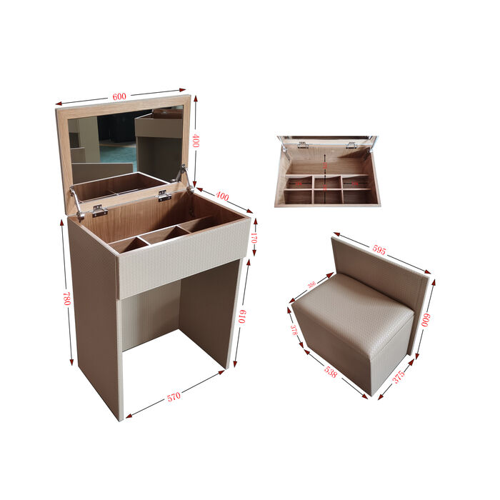 Schminkkombination Venezia Klein Creme 60cm