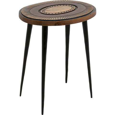 Mesa auxiliar Medina Oval 40x30cm