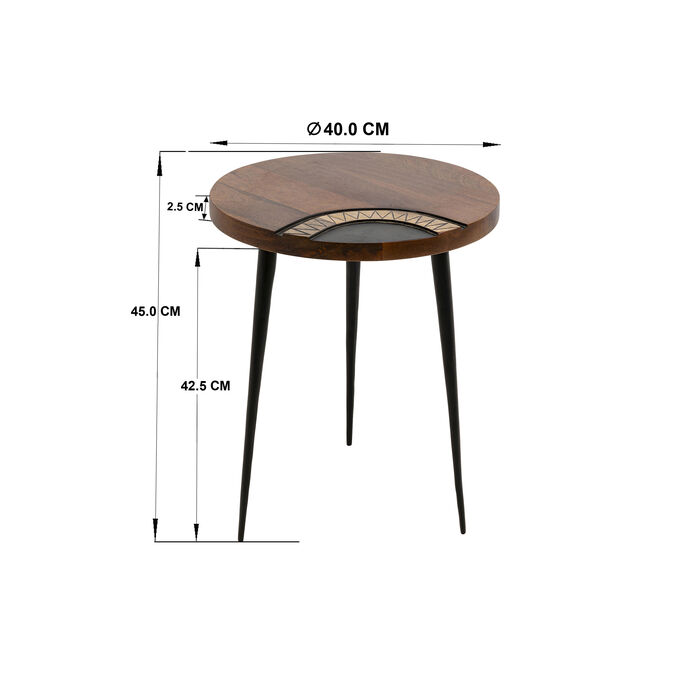 Beistelltisch Medina Rund Ø40cm