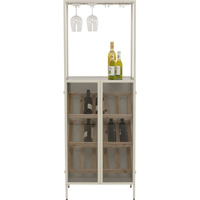 Weinregal Porto Bar Greige 60x170cm