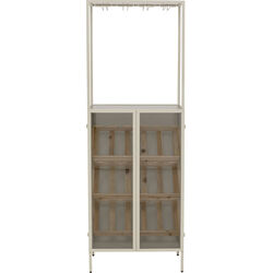 Weinregal Porto Bar Greige 60x170cm