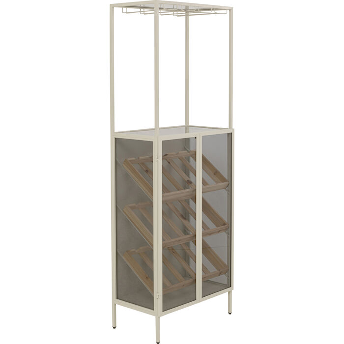 Weinregal Porto Bar Greige 60x170cm