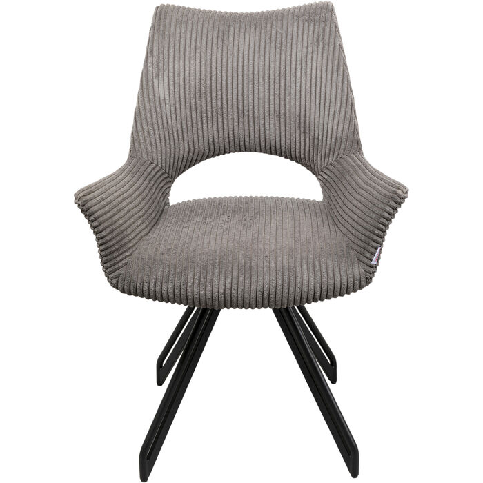 Swivel Chair Rich Dark Grey