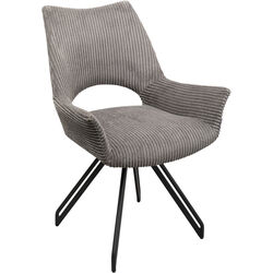 Swivel Chair Rich Dark Grey