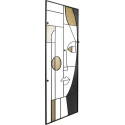 Wandgarderobe Art Girl Face 90x200cm