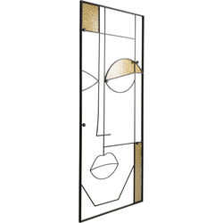 Wandgarderobe Art Boy Face 90x200cm