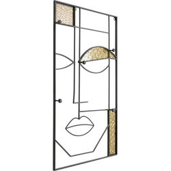 Wandgarderobe Art Boy Face 60x90cm