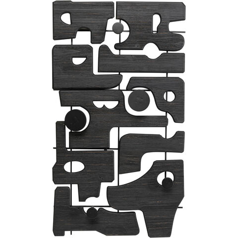 Coat Rack Art Shapes 51x90cm