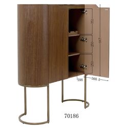 Barschrank Giorgio 115x142cm