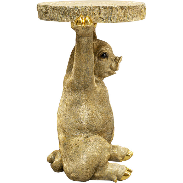 Mesa auxiliar Animal Pig Ø34cm