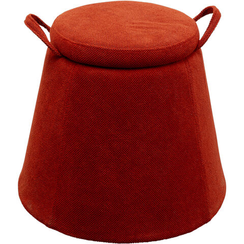 Stool Thimble Red Ø51cm