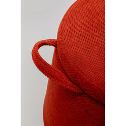 Stool Thimble Red Ø51cm