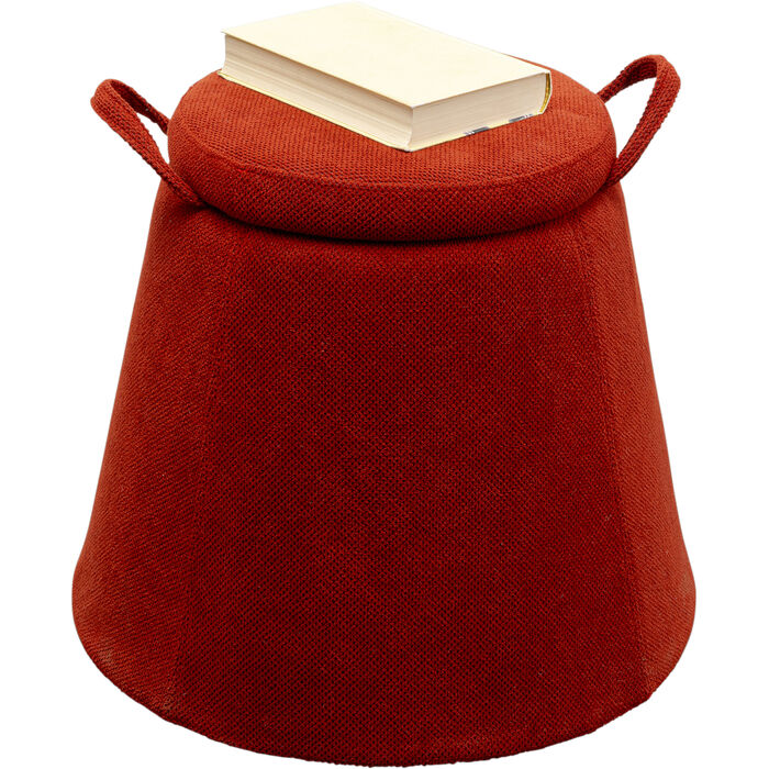 Stool Thimble Red Ø51cm