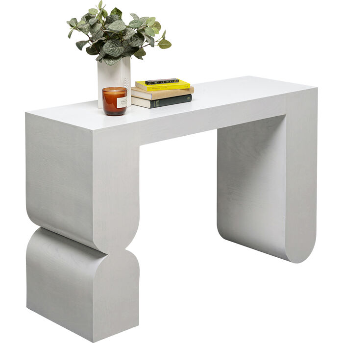 Console Curve White 120x76cm